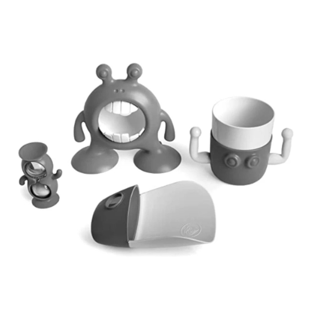 Set De Baño Eyefamily Bathroom Set Grey Prince Lionheart
