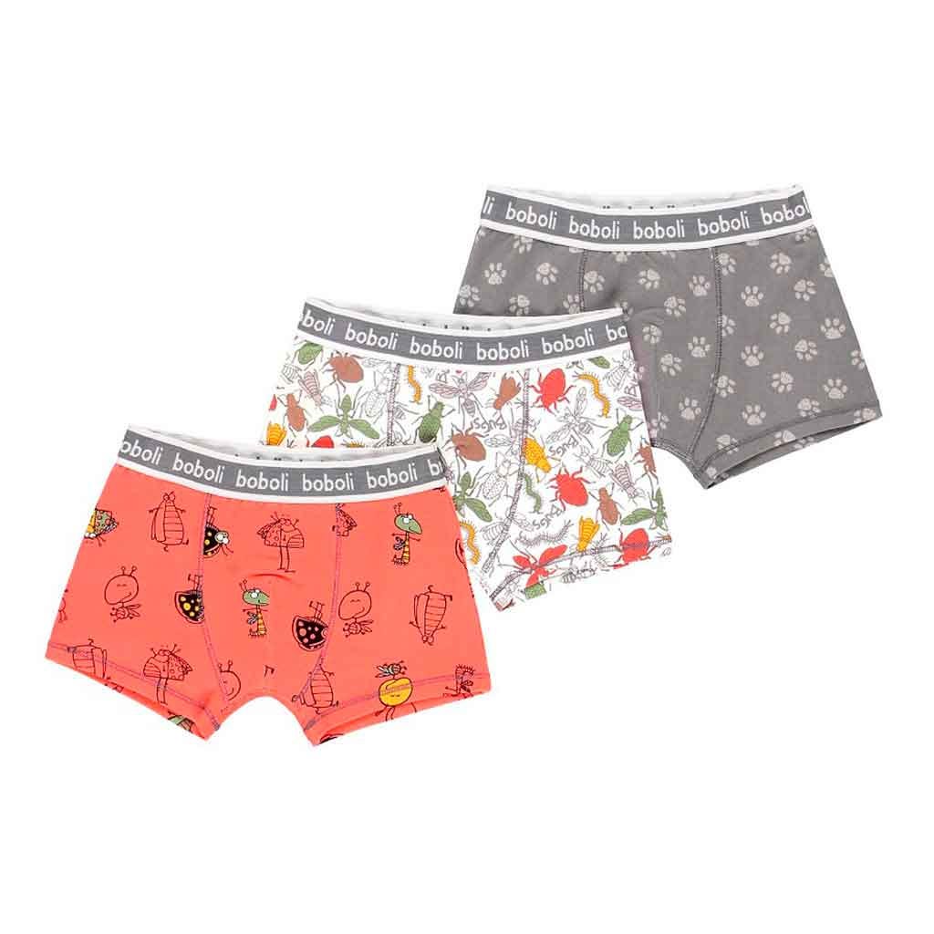 BOBOLI BOXERS PACK OF 3 SIZE 2Y