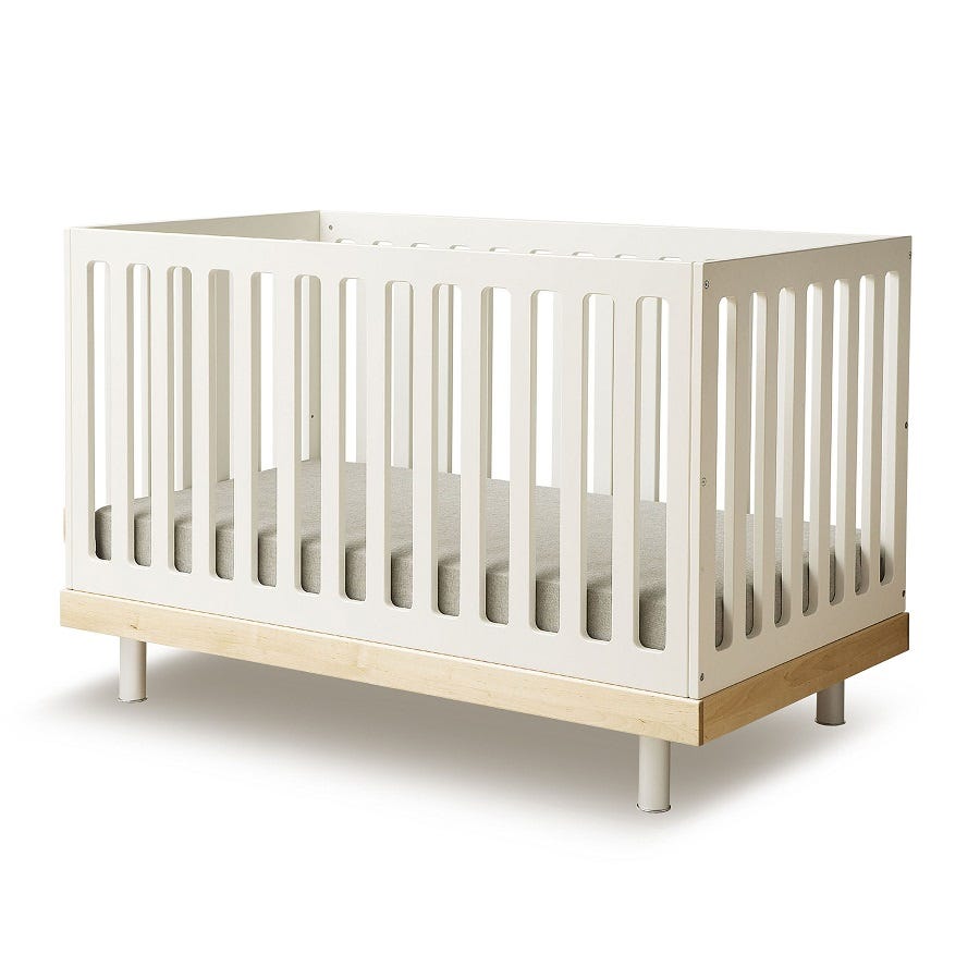 Cuna Classic Crib White Birch Oeuf