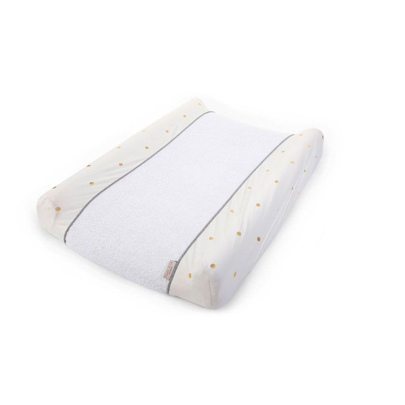 Funda Para Cambiador Terry Gold Dots Childhome
