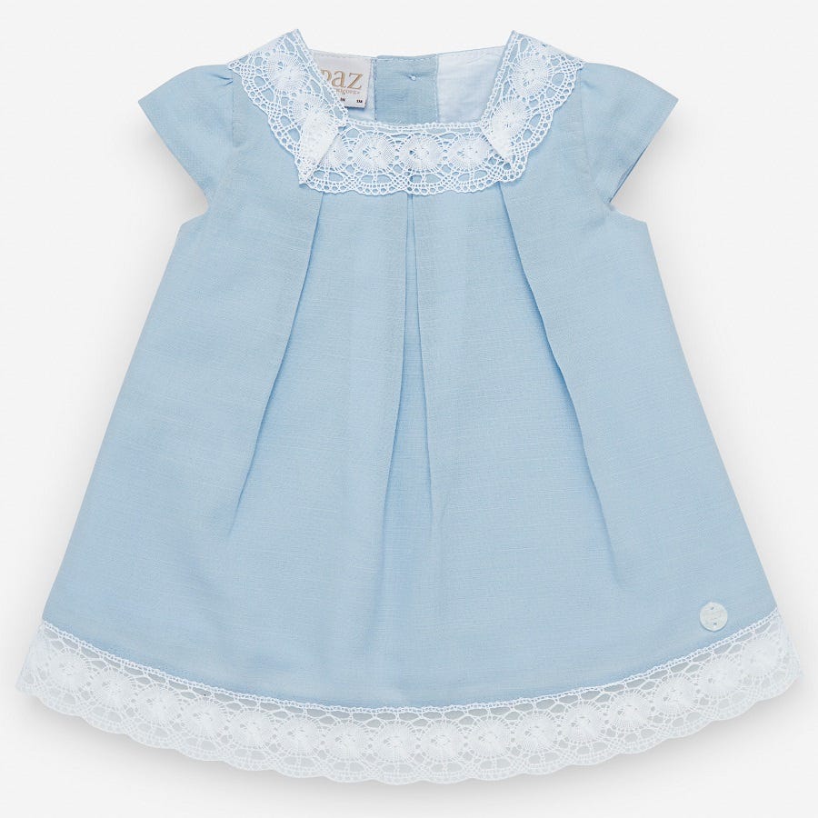 PAZ RODRIGUEZ DRESS BABY GIRL 3M