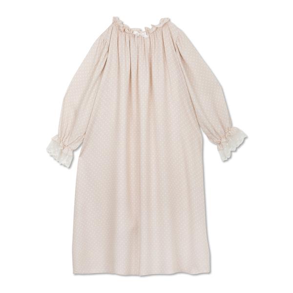 Camisón Beige Para Niña 0-2 Años