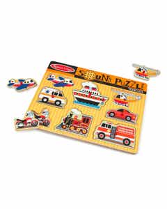 Rompecabezas Vehicle Sound & Puzzle Melissa & Doug