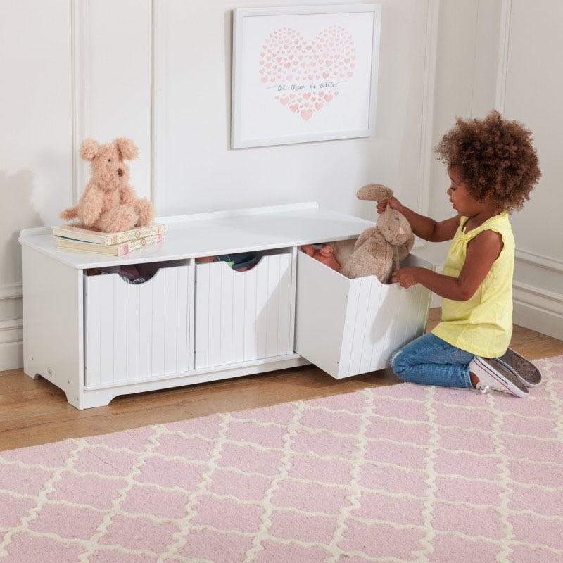 Mueble Organizador Nantucket White Kidkraft