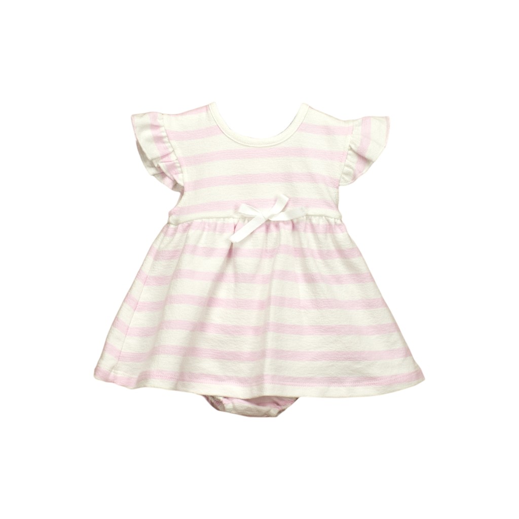 Vestido De Niña Con Cobertor De Pañal Talla 12 Meses