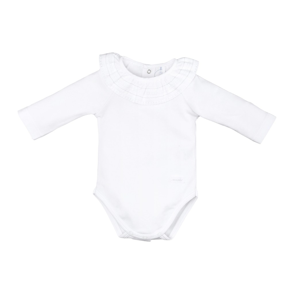 Body Gris Para Bebé De 1 Mes Laranjinha