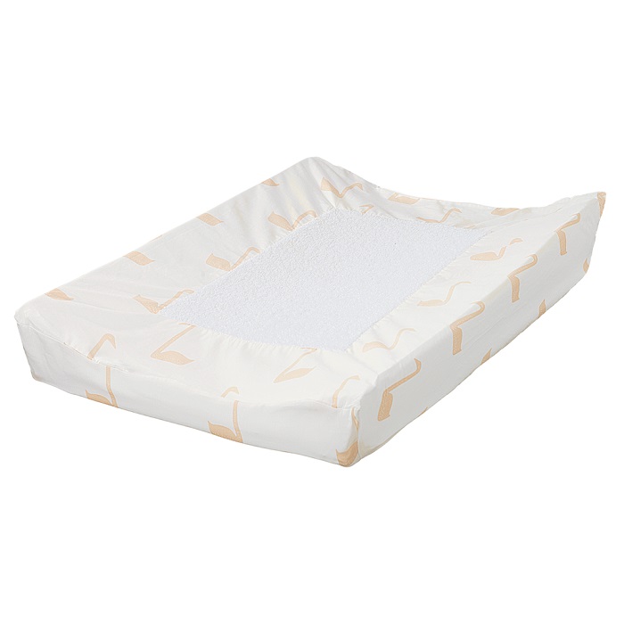 Funda Para Cambiador Swan Pale Peach Fresk