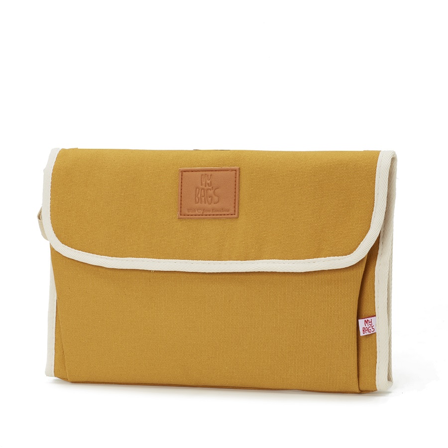 Cambiador Plegable Happy Family Ocher My Bags