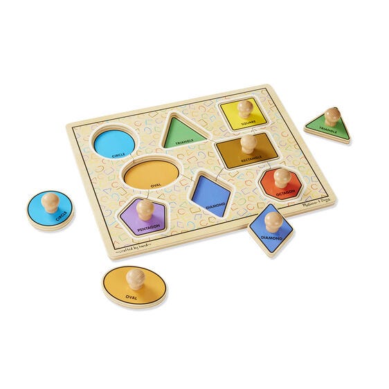 Rompecabezas Geometric Shapes Melissa & Doug