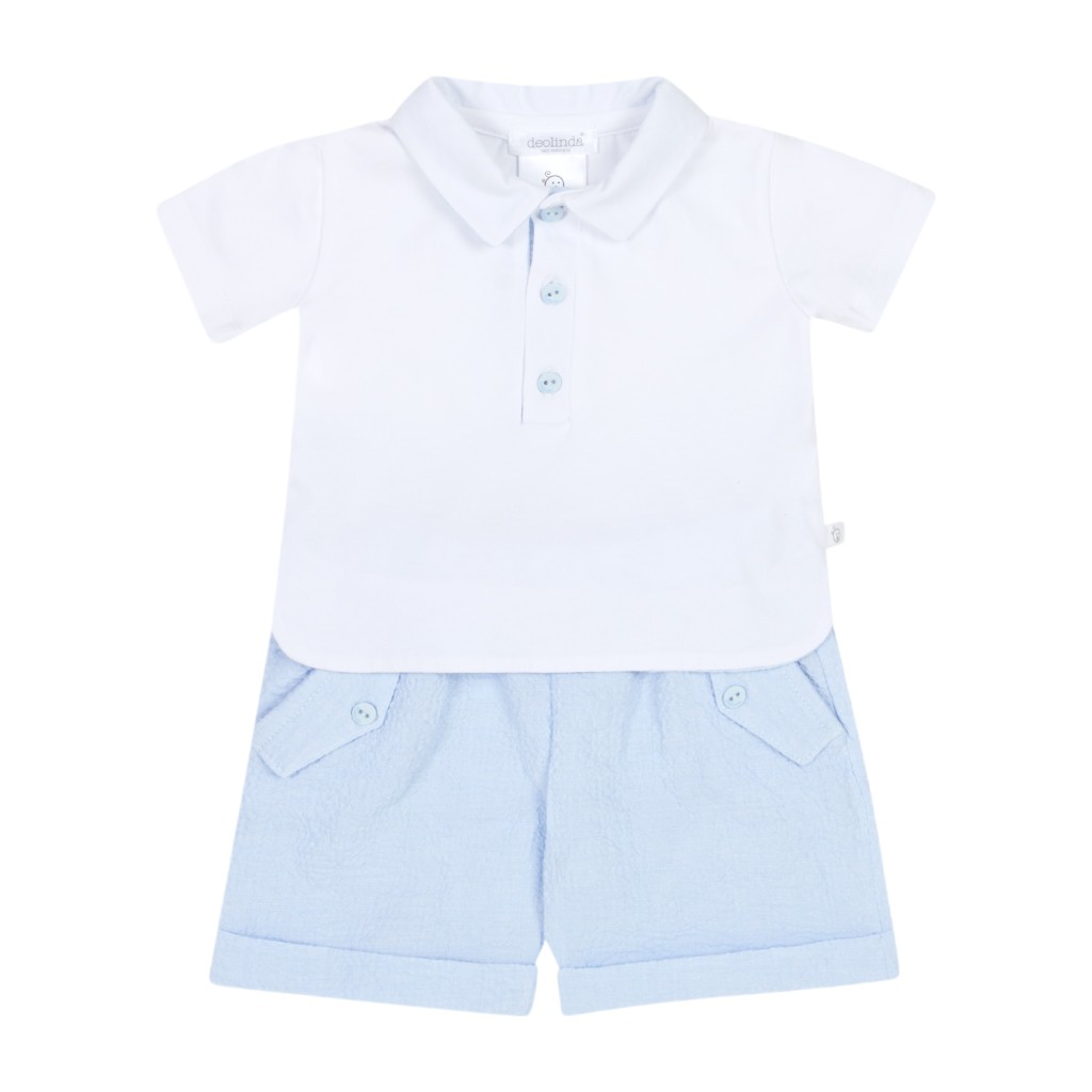 Conjunto azul talla 5 Años