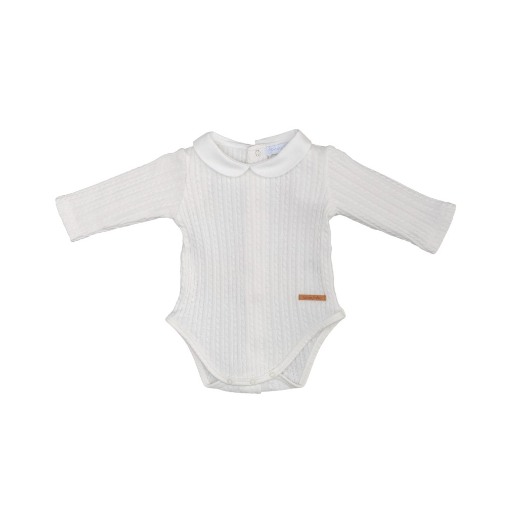 Body Blanco Para Bebé De 12 Meses Laranjinha