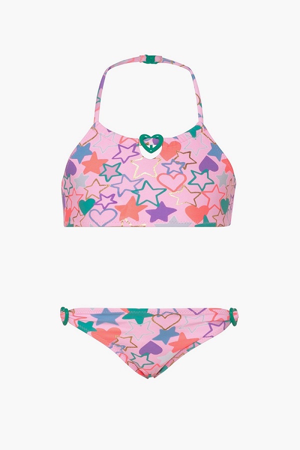 Sunuva Girls Beaded Heart - Bikini 1-2y