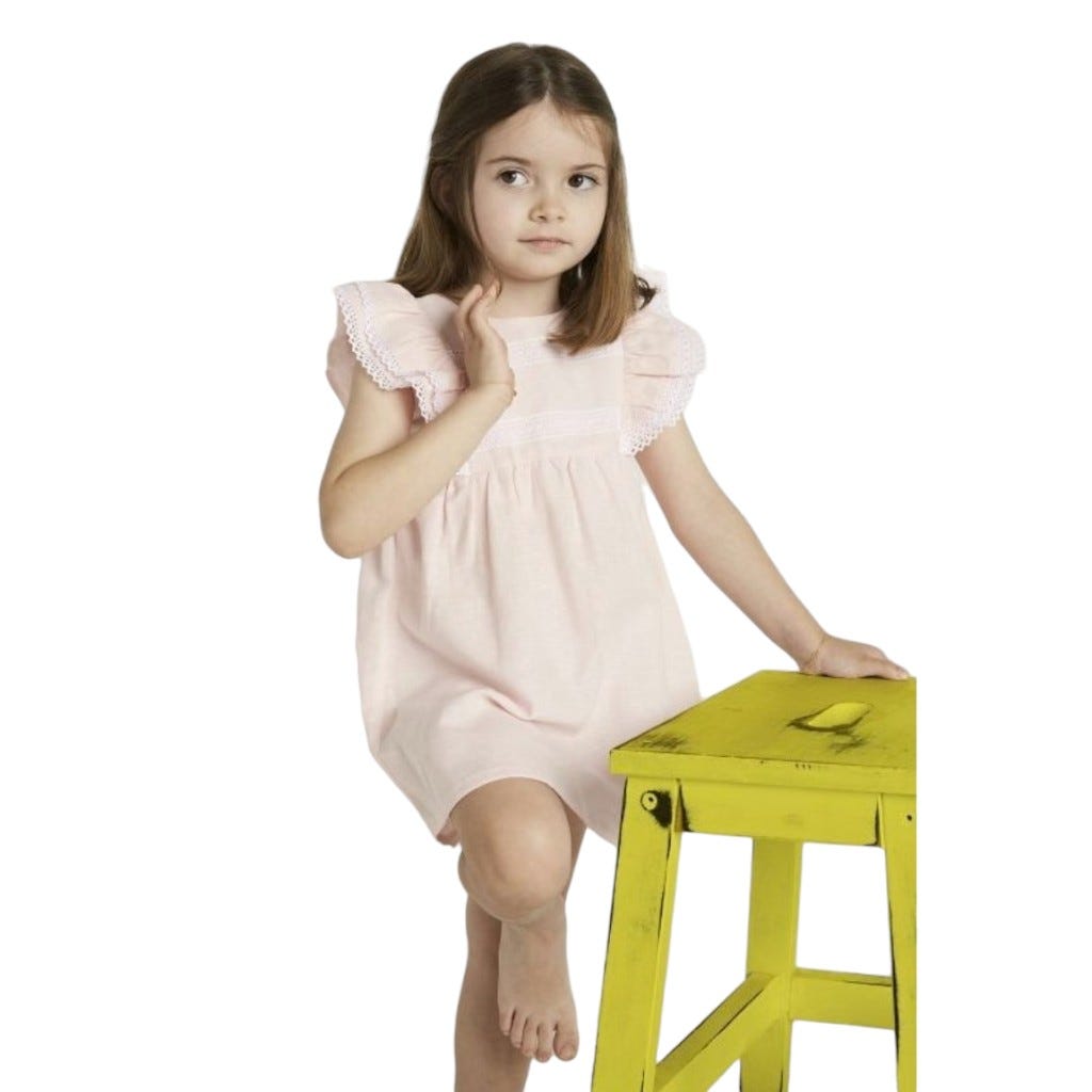Babidu Bbniña Vestido Rosa 2A