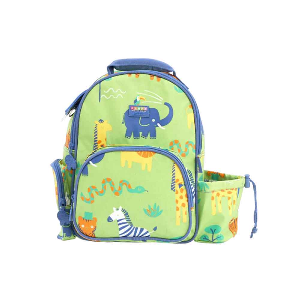 Mochila Mediana Con Estampado De Safari Penny Scallan