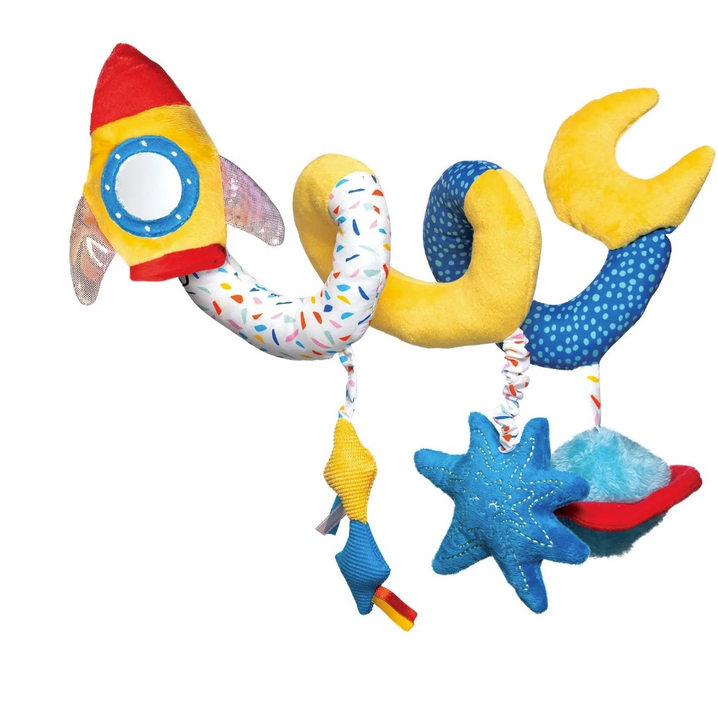 Espiral Para Bebés Con Temática Espacial De Manhattan Toy
