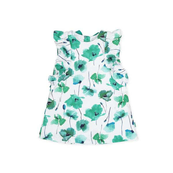 Vestido . Bebe Nina.S/M. 36M. Verde