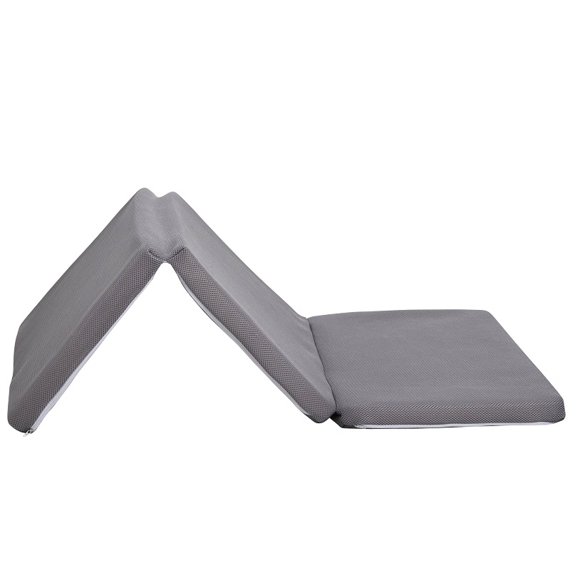 Colchón Plegable De Viaje Gris Para Bebé 60X120Cm Candide