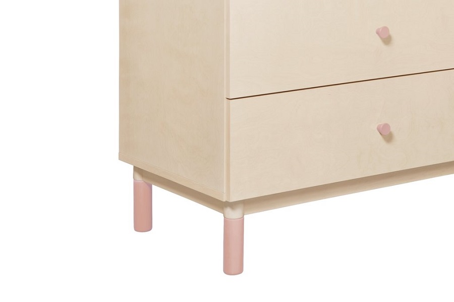 Soporte Rosa Para Gavetero Cambiador Baby Letto