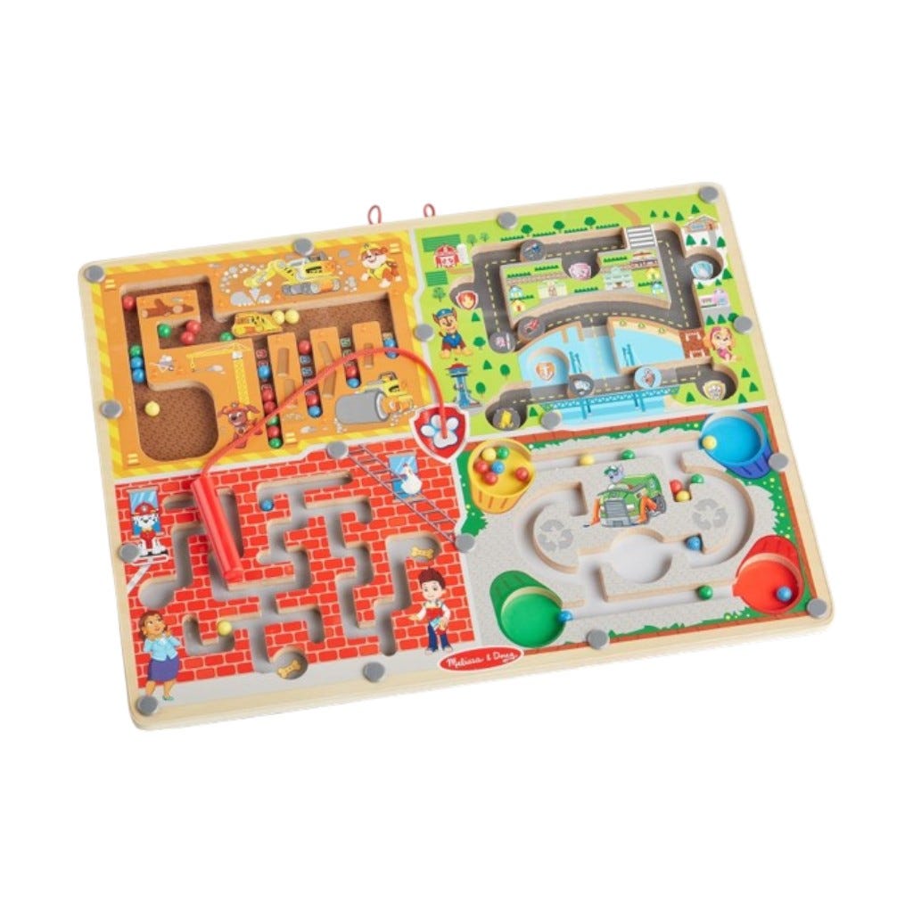 Tablero De Laberinto 4 en 1 Paw Patrol