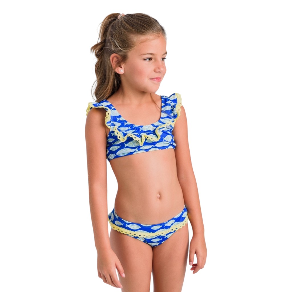 Bikini . Nina. Azul. 12A
