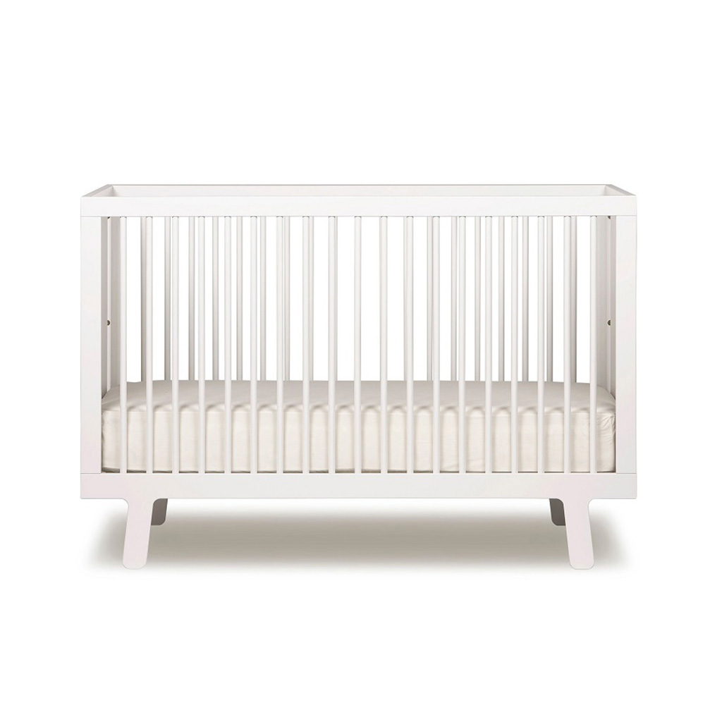 Oeuf Sparrow Crib White