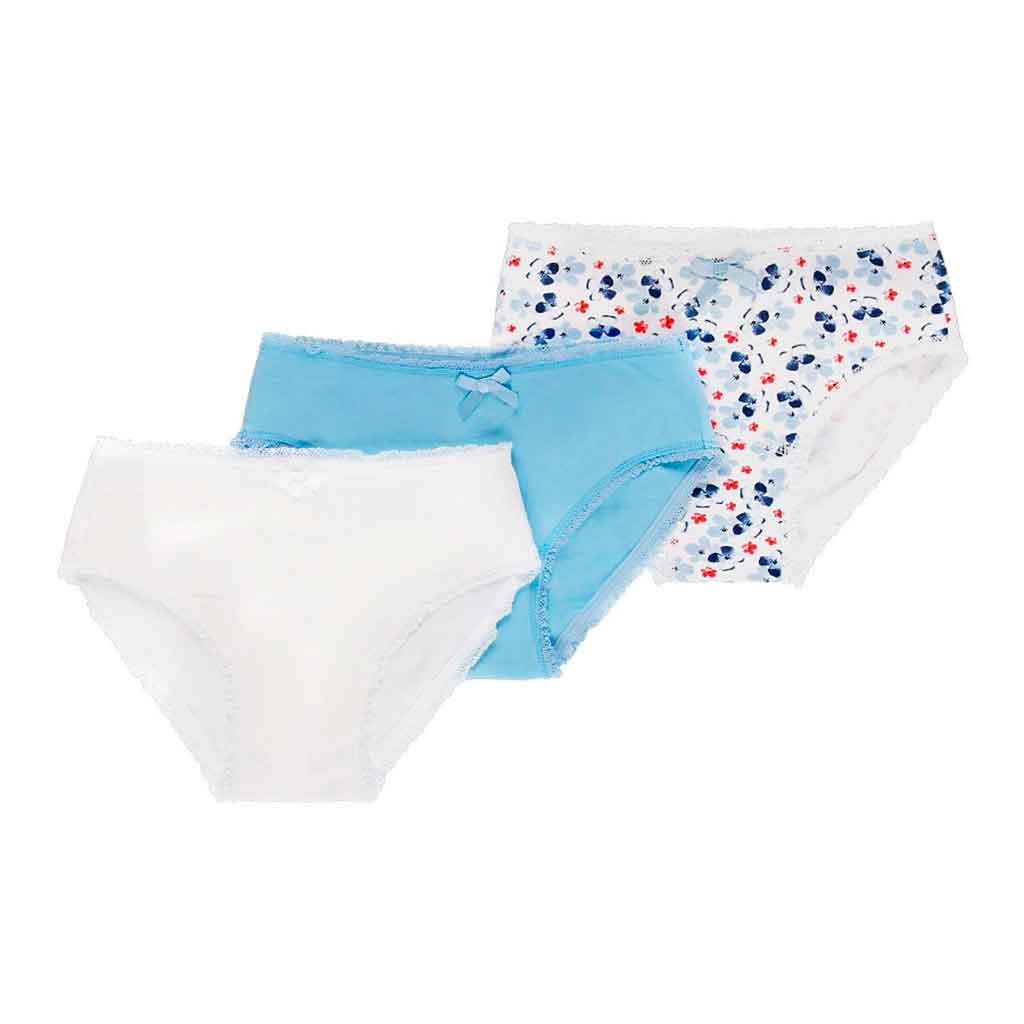 BOBOLI PANTIES PACK OF 3 SIZE 8Y