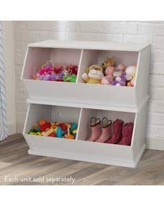 Mueble De Almacenamiento White Kidkraft