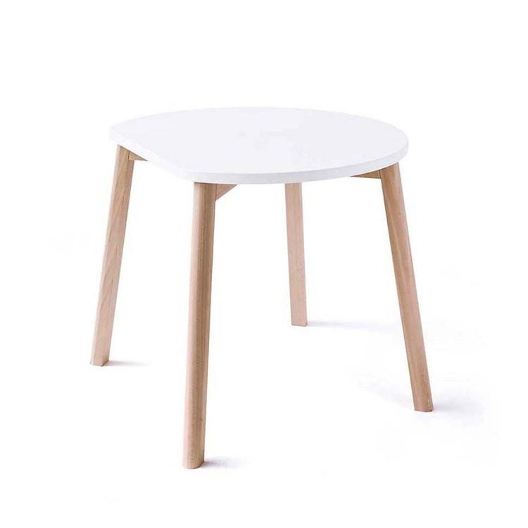 Mesa Para Niños Blanca Half-Moon Table - White Ooh Noo