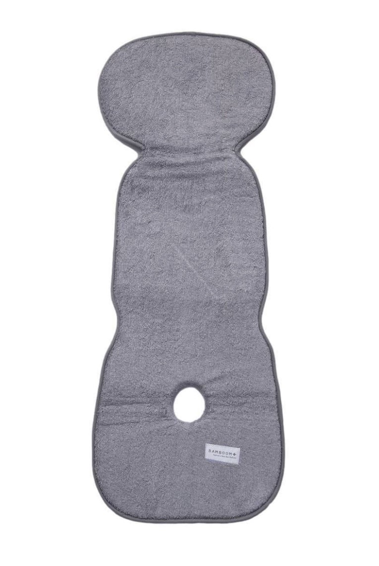 Colchón Universal Para Cochecito En Color Gris