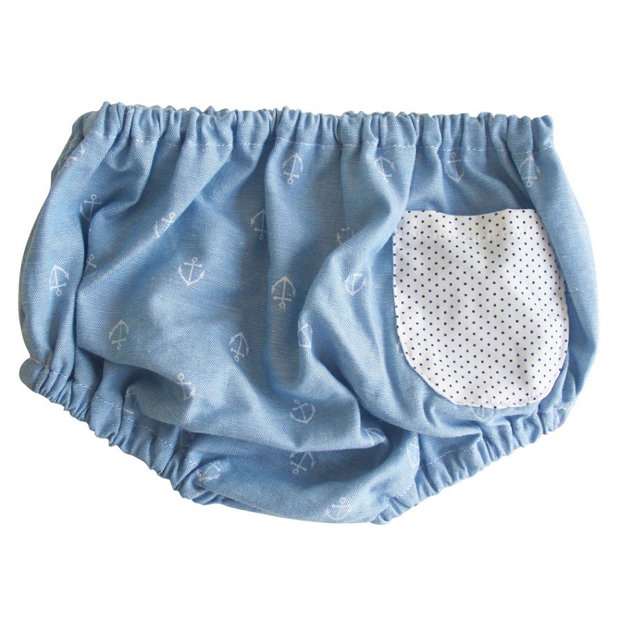 Alimrose Nappy Cover Medium Anchors 6-12M