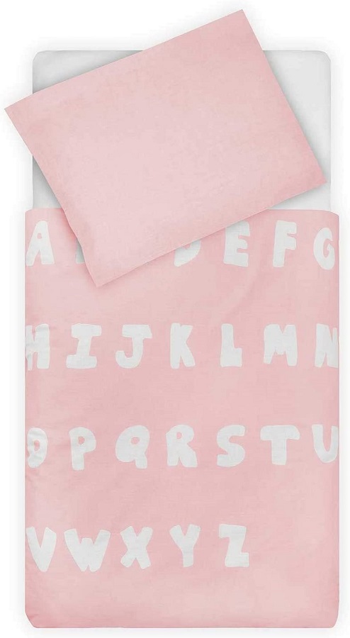 Funda 40X200Cm Abc Blush Pink Jollein