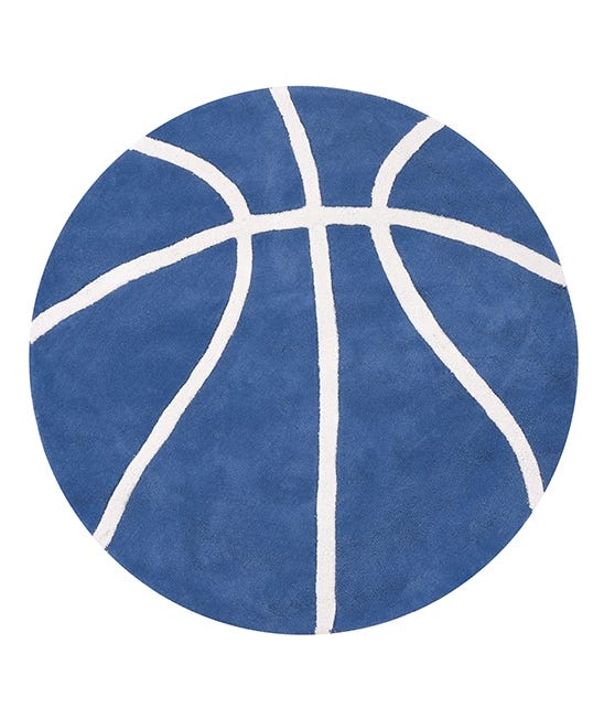 Alfombra De Pelota Baloncesto Lilipinso D100Cm