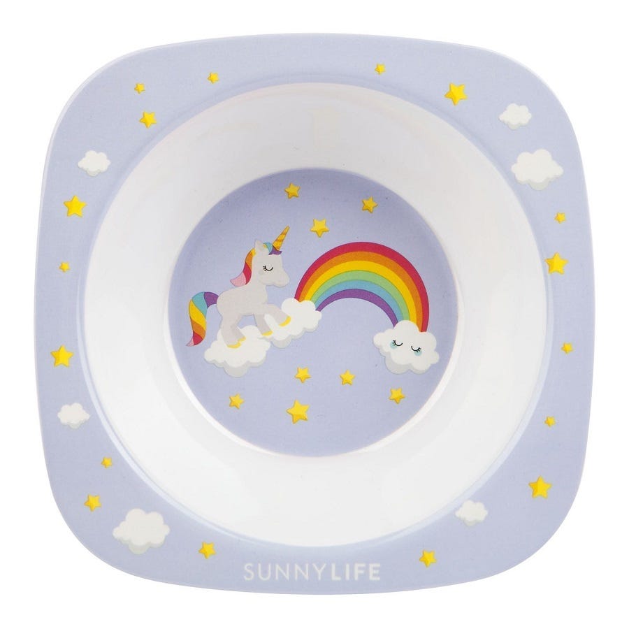 Bowl. Unicornio