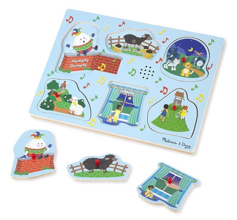 Rompecabezas Sing-Along Melissa & Doug