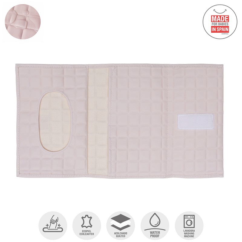 Funda Para Toallitas Humedas Gofre Rosa Cambrass