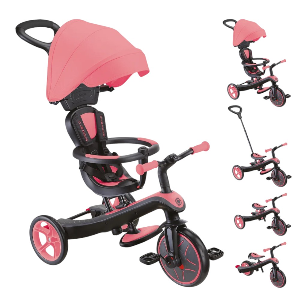 Triciclo Explorer 4 en 1 rosa