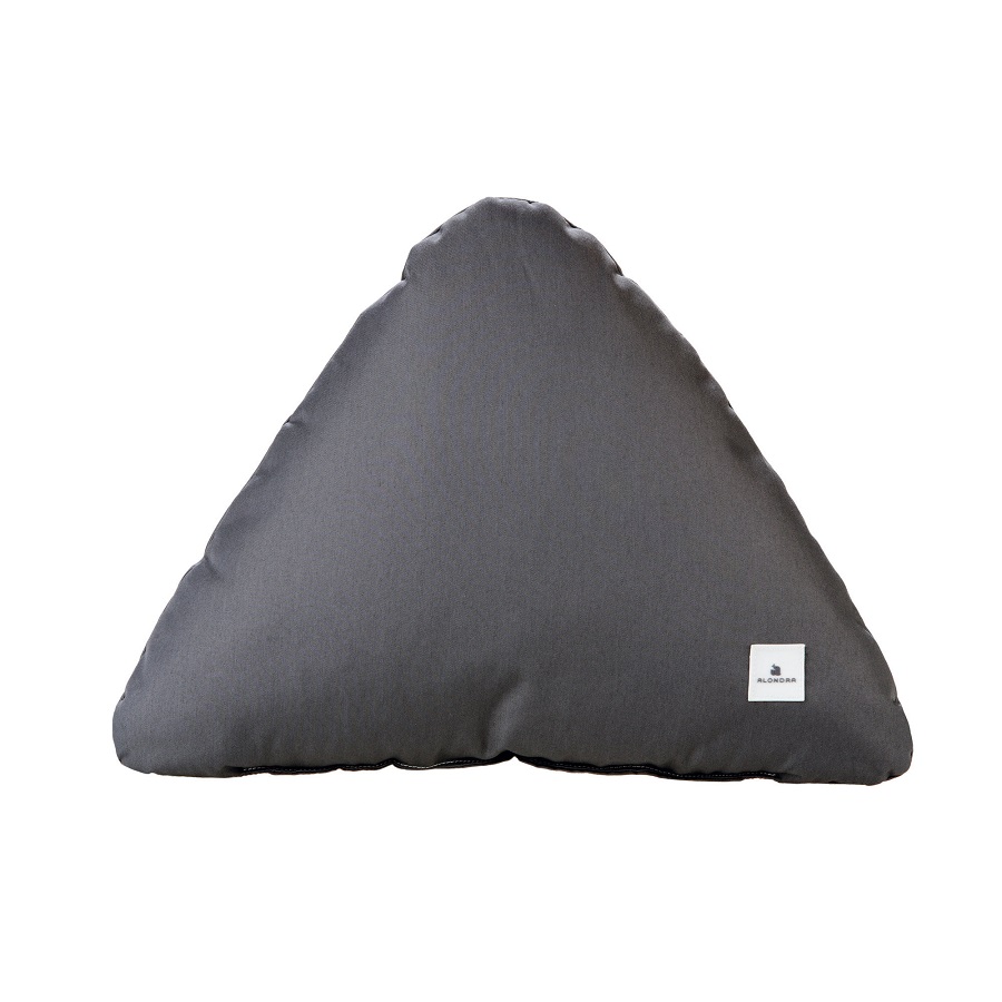 Alondra Cojín infantil liso - Triángulo