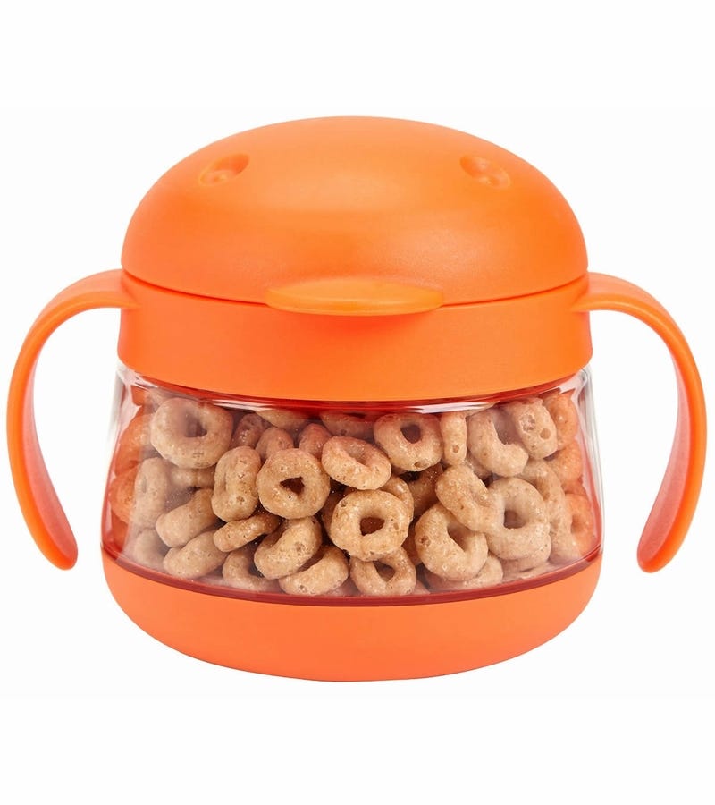 Conservador Para Snack De Color Naranja Ubbi