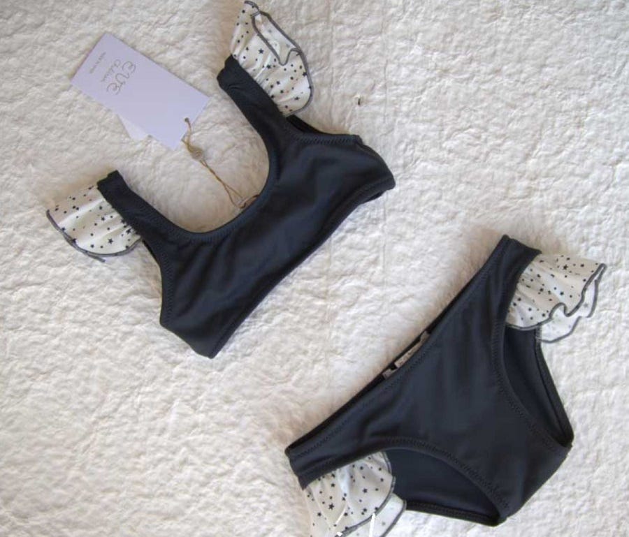 Traje D/ Baño.Bikini.Nina.4A.Print