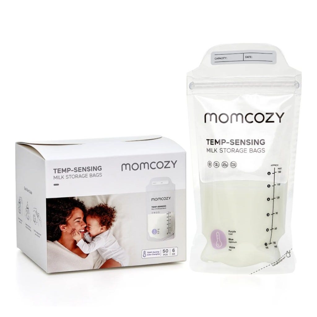 Bolsas para almacenar leche materna 180 ml 50 unidades