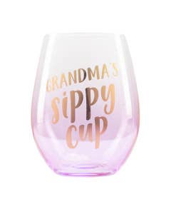 PEARHEAD GRANDMA'S SIPPY CUP WINE GLASS