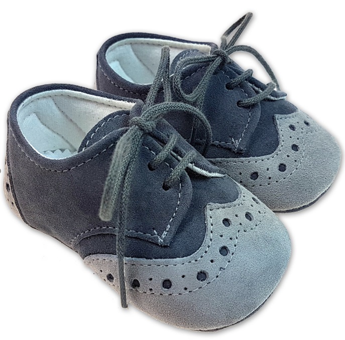 Zapatillas De Color Azul De Talla 16 Fior Di Coccole