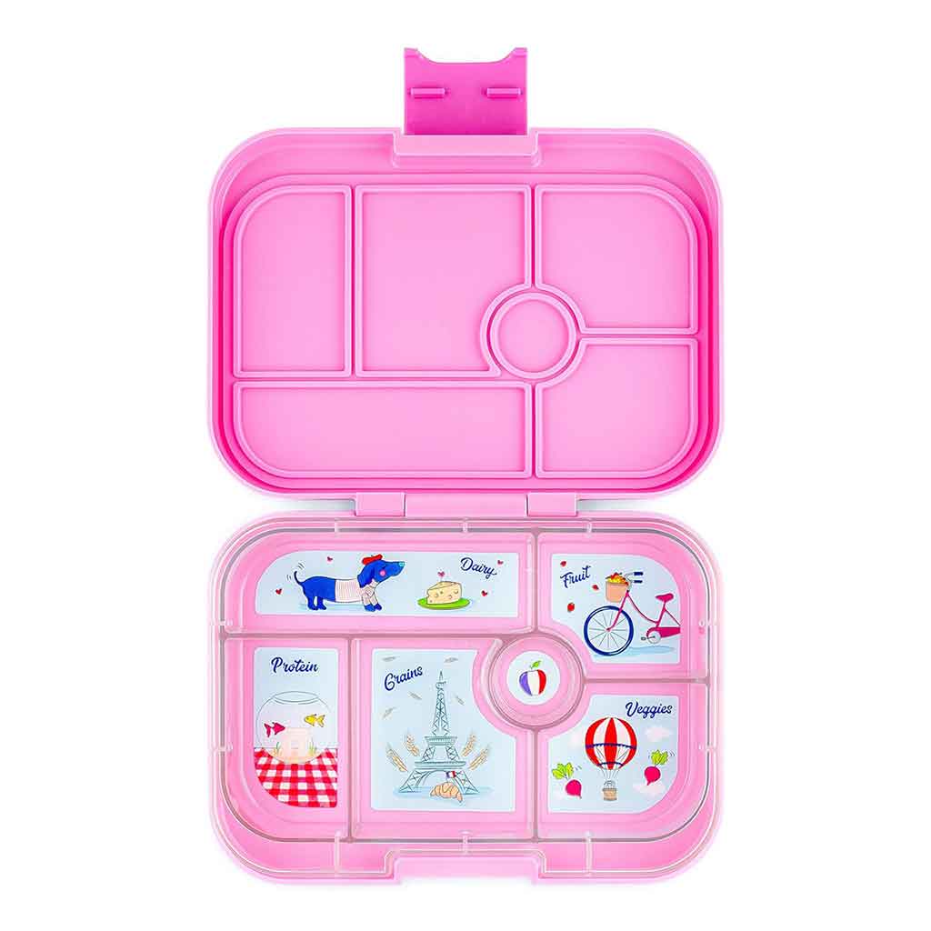 Lonchera Rosada Con Estilo De Paris Yumbox