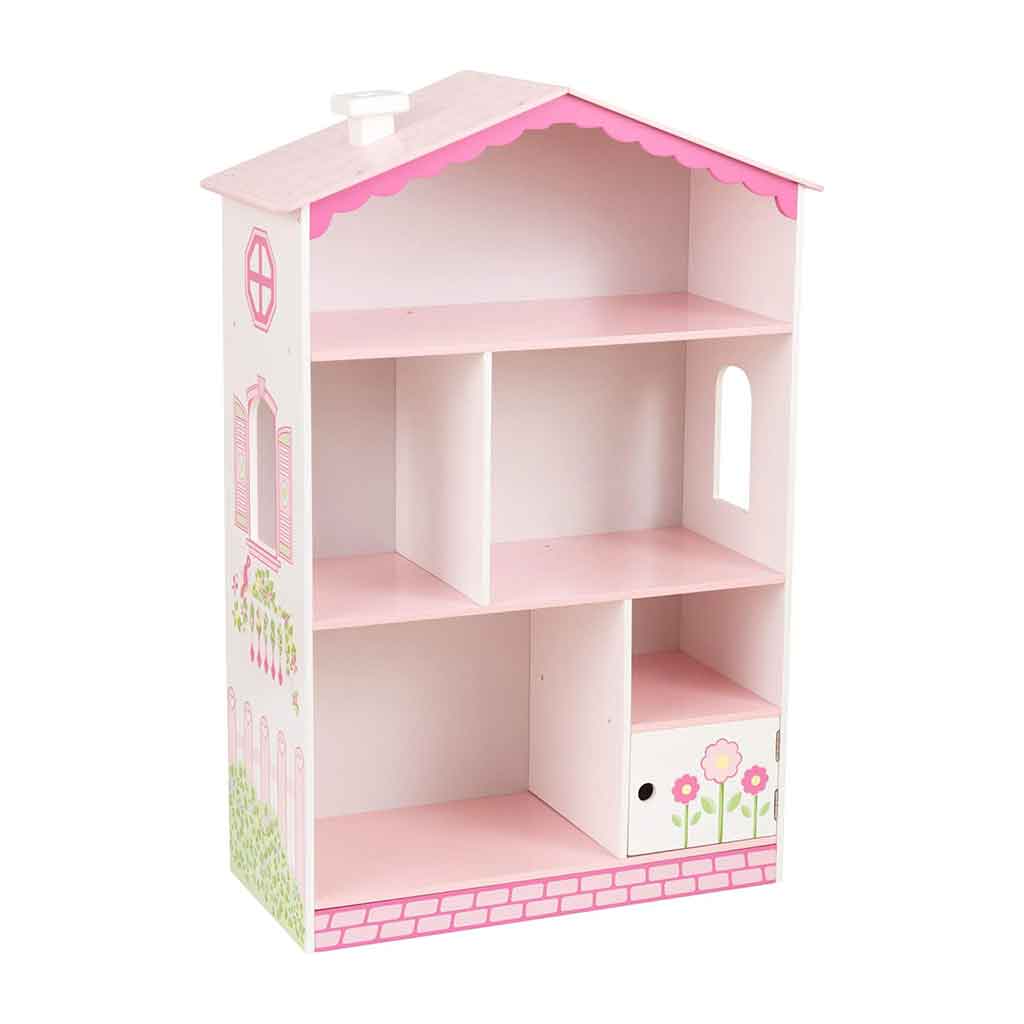 Casa De Muñecas Y Librero Kidkraft