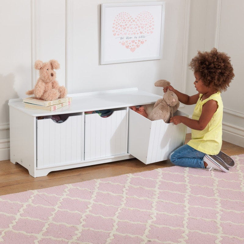 Mueble Organizador Nantucket White Kidkraft