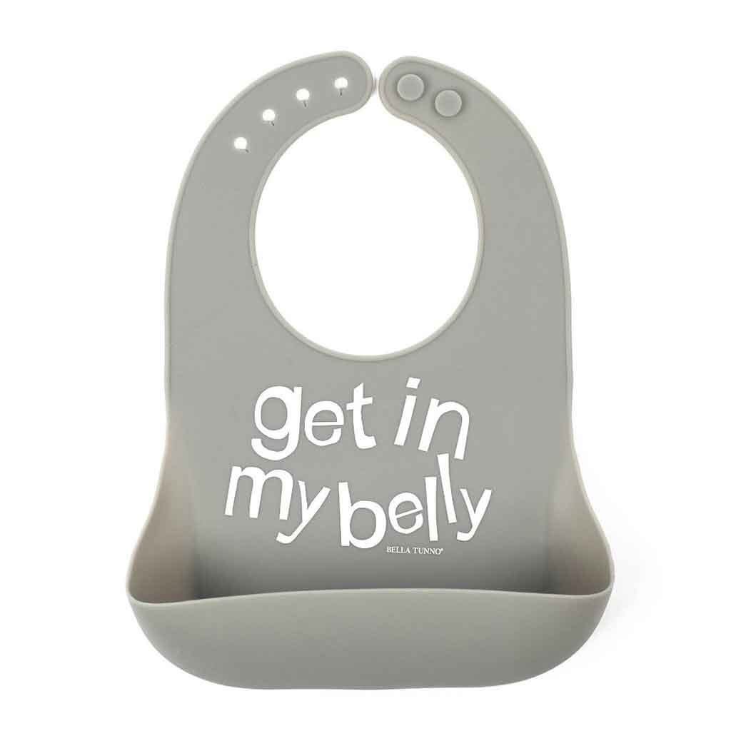 Babero Get In My Belly Wonder Bib Bella Tunno